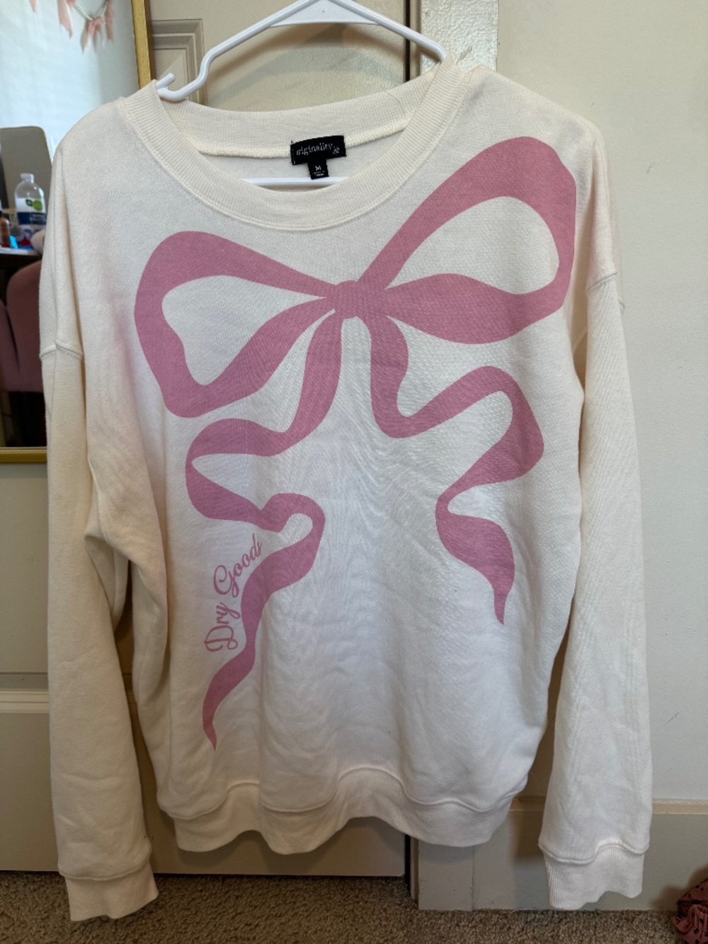 Dry Goods Bow sweatshirt